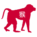 Monkey Zodiac Icon